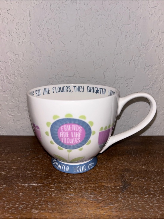 Portobello By Inspire Other - Portobello By Inspire “Friends are like Flowers, they Brighten your day” Cup Mug